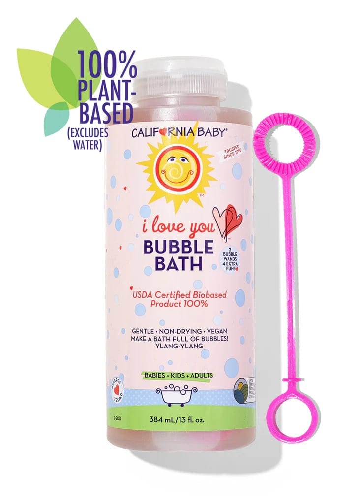 (No Fragrance)  I Love You™ Bubble Bath 384ml🧴 - California Baby