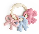 Itzy Trio™ Sweetie Bows Silicone Teether
