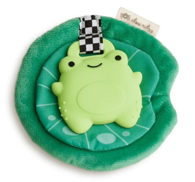 [303001820] Sweetie Crinkle™ Sensory Teether Frog