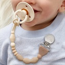 Sweetie Strap™ Pacifier Clip - Ombre Toast Braided