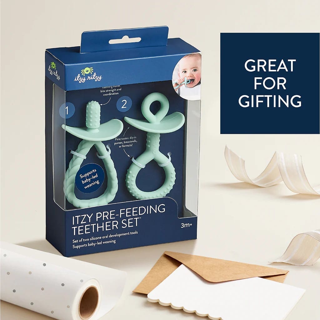 [807101673] Mint - Itzy Pre-Feeding Teether Set™