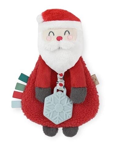 Holiday Itzy Lovey™ Plush And Teether Toy - Santa