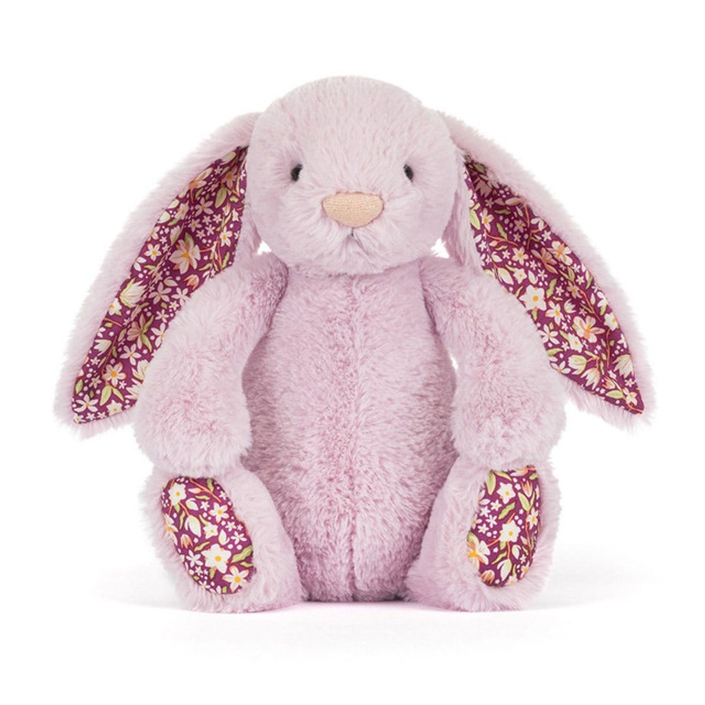 Thistlepop Blossom Luxe Bunny (Medium, 31cm) - Personalised Jellycat Bunn (NO EMBROIDERY, 1. Orange Days)