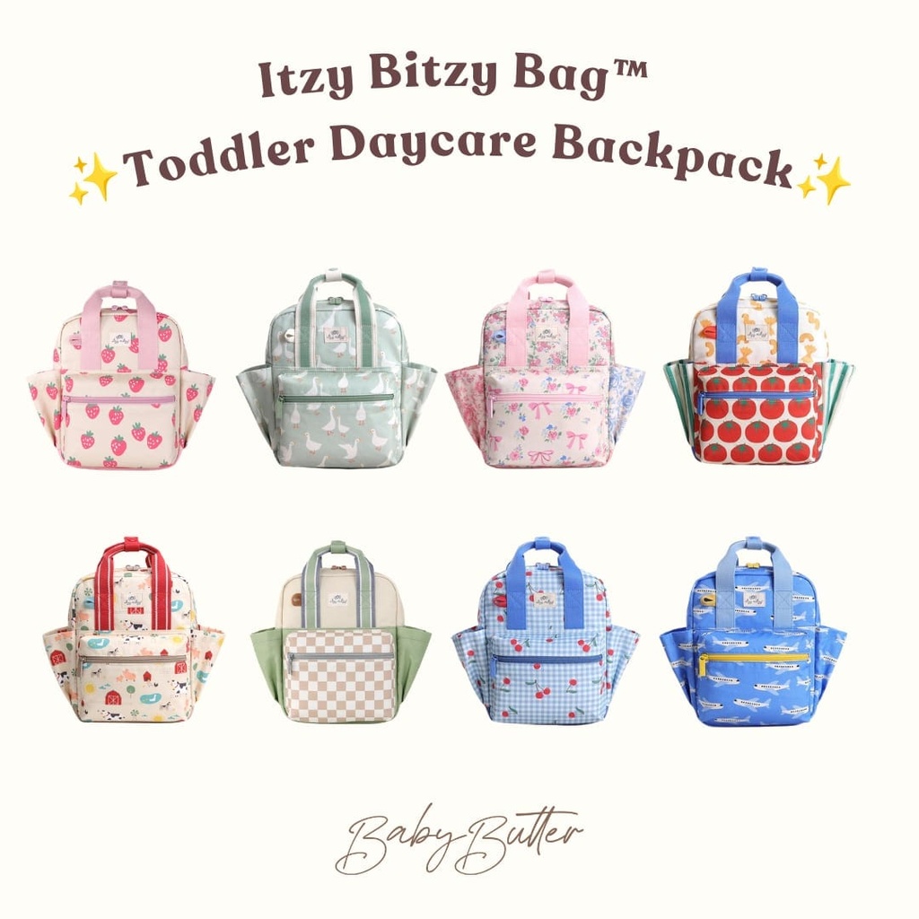 Itzy Bitzy Bag™ Toddler Backpack (8 Designs) (Pasta)
