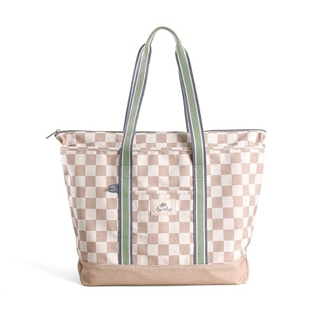 Itzy Explorer™ Canvas Tote Bag (Checkerboard)