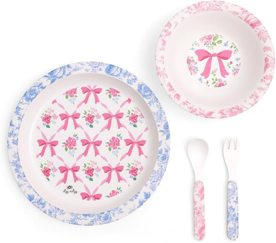 Itzy Bistro™ Dining Set (Ribbons & Roses)