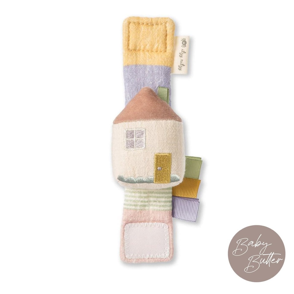 Cottage - Itzy Bitzy Rattle™ Baby Wrist Rattle (Yes)