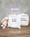 Personalised Childcare Bag with Name Embroidery+Icon