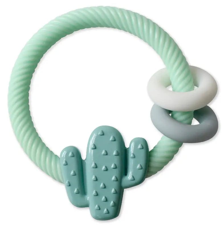 Cactus - Ritzy Rattle® With Teething Rings (Yes)