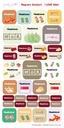 Waterproof Name Labels/Personalised Stickers  - I LOVE SG