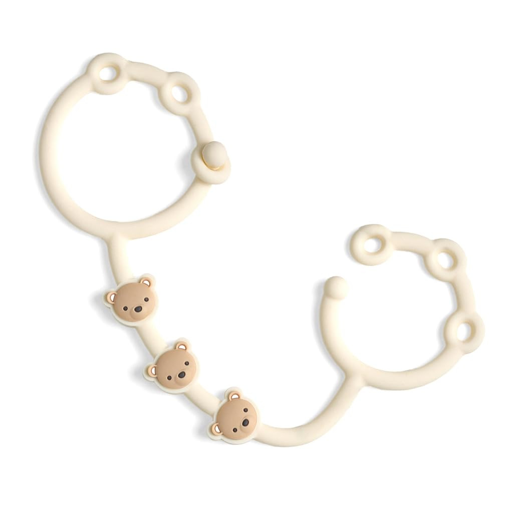 Itzy Strap™ Silicone Baby Tether for Toys & Snack Cups