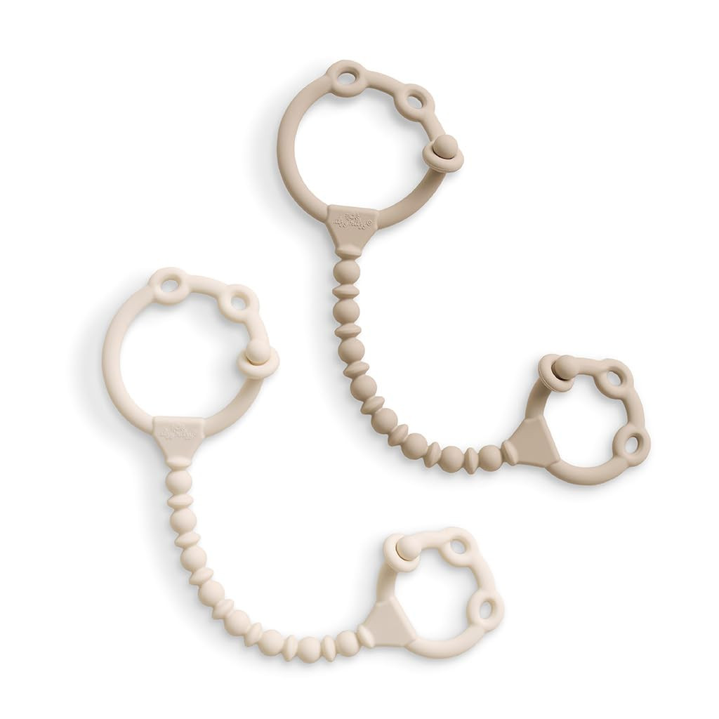 Itzy Strap™ Silicone Baby Tether for Toys & Snack Cups