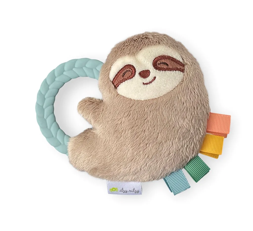 [Sloth Rattle] (Sloth) Ritzy Rattle Pal™ - Plush Rattle Pal with Teether