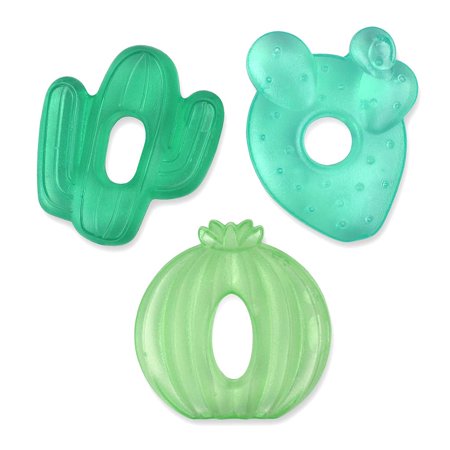 Cactus Cutie Coolers™ Water-Filled Teethers (3-pack)