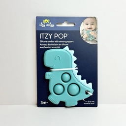 Teal Dino - Itzy Pop™ Sensory Popper Toy