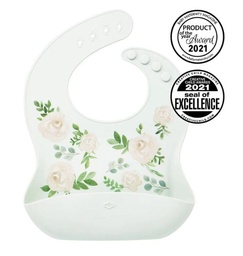 Vintage Florals Silicone Printed Food Bib
