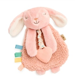 Pink Rabbit - Itzy Lovey™ Plush and Teether Toy